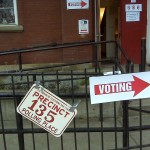 Polling place at Mount Bethel Baptist Church - precinct 135 - at 1901 First St, NW in the church hall at 6:14 PM.